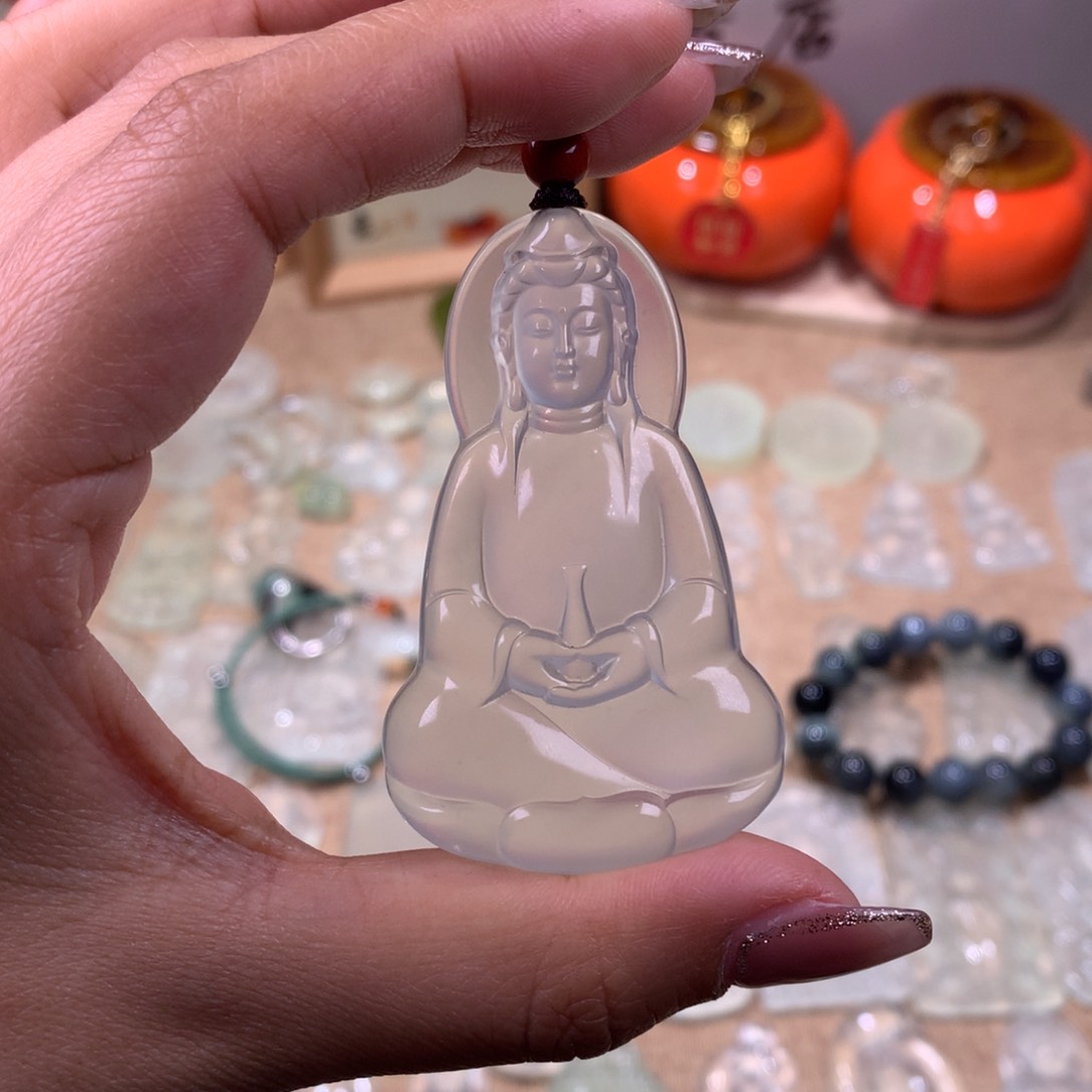 蛇纹石玉未镶嵌颈饰情***1