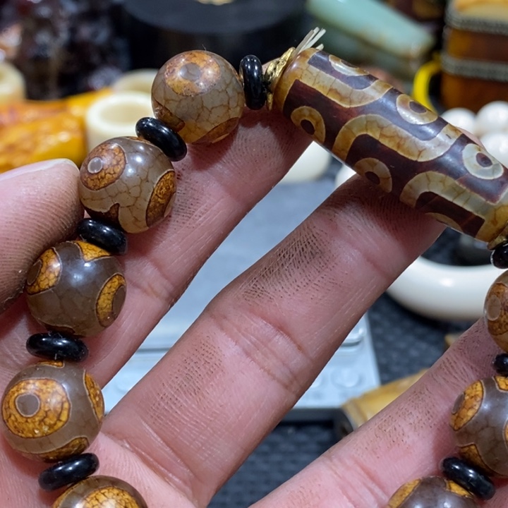 滴血莲花菩提吊坠