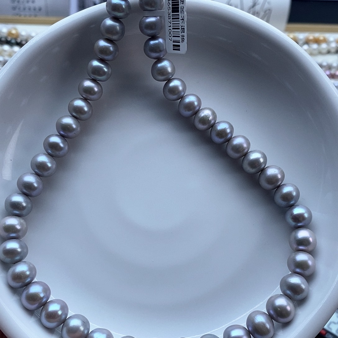 海水珍珠颈饰银S925镶嵌