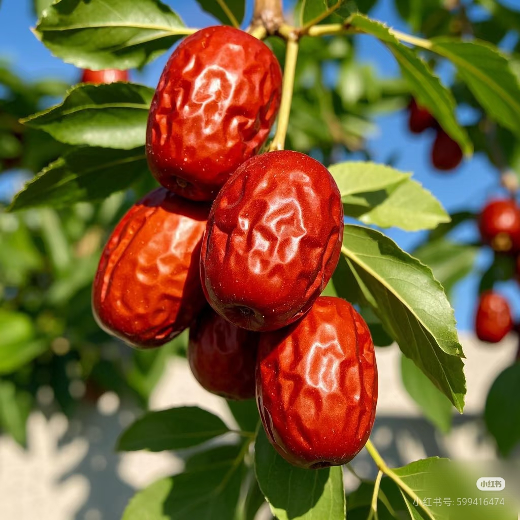 新疆和田大枣肉厚小核产地直发新货一箱4.3斤左右新疆维吾尔自治区