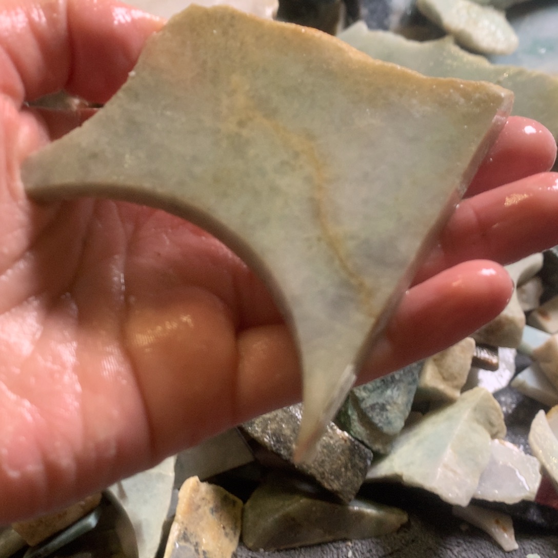 翡翠颈饰未镶嵌缅甸翡翠