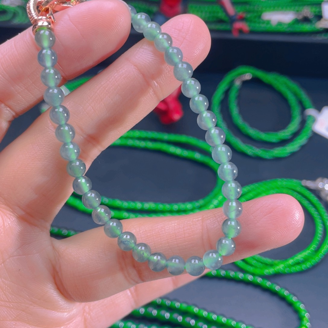 翡翠项链未镶嵌，1