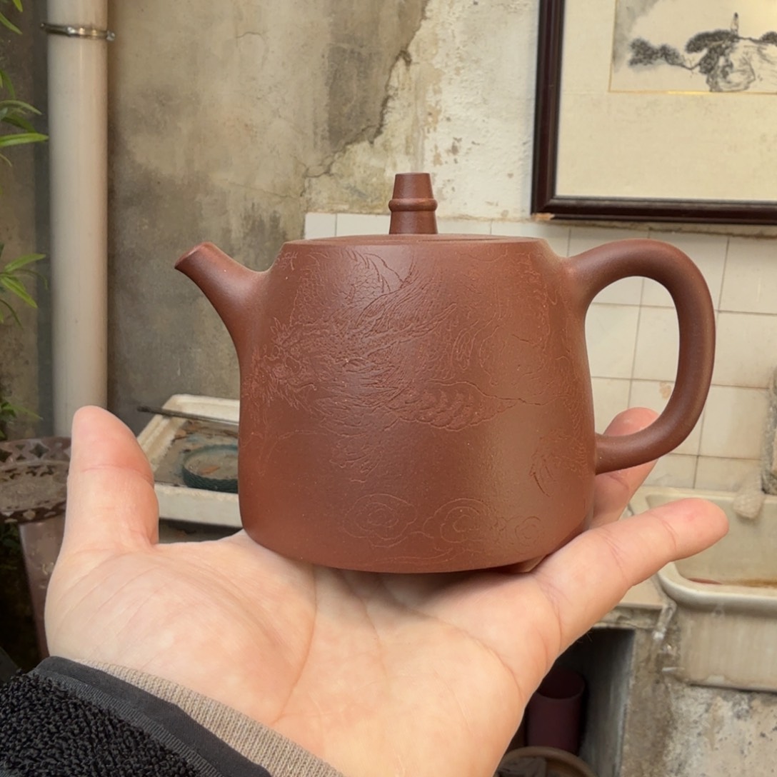 紫砂茶壶微瑕的壶