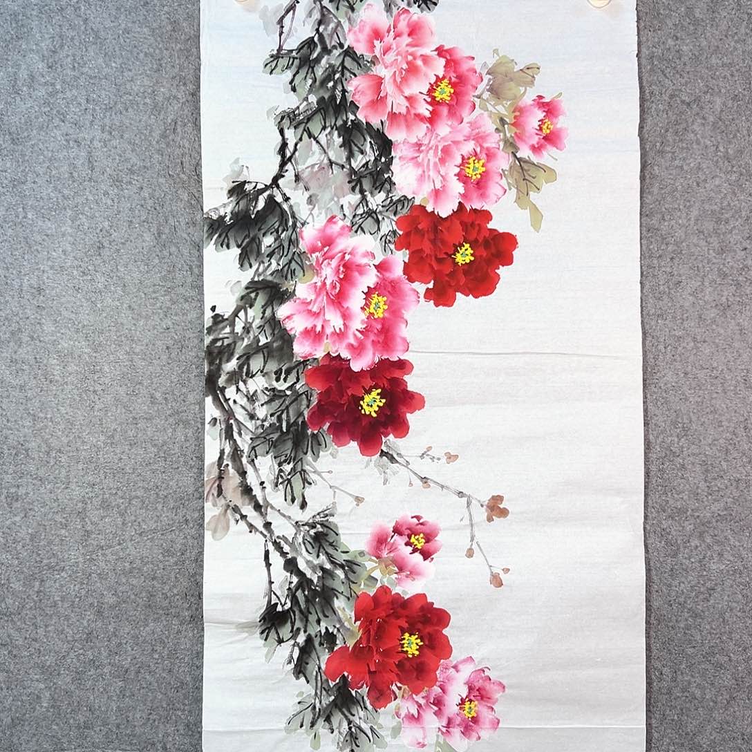 国画628 牡丹花盛开时最美丽