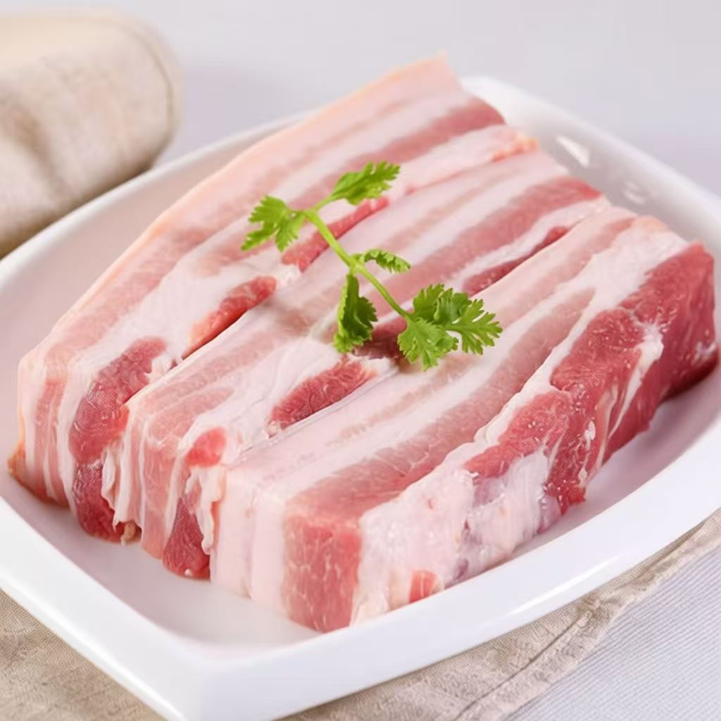 东北林地散养跑山黑猪五花肉3斤 顺丰包邮