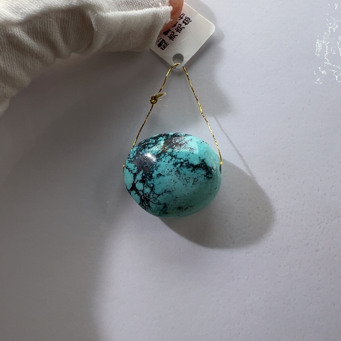 绿松石未镶嵌挂件