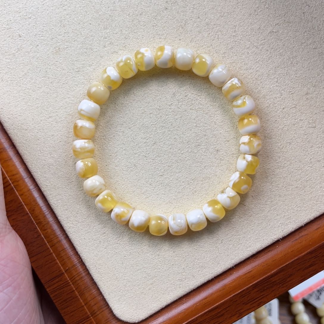 蜜蜡手串未镶嵌蜜蜡手串7.8mm