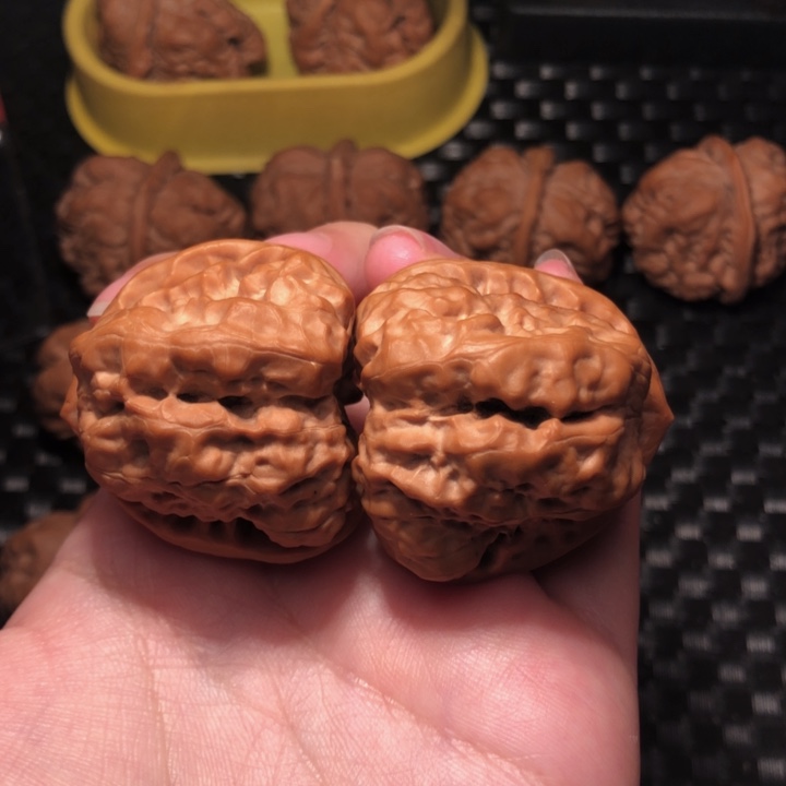 把件文玩核桃40掐腰蹬腿四开暴力肌肉蛙