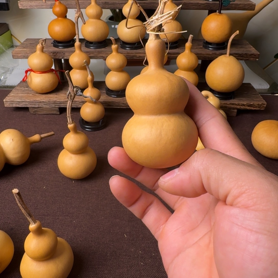 糖***芦恭喜发财纯天然葫芦