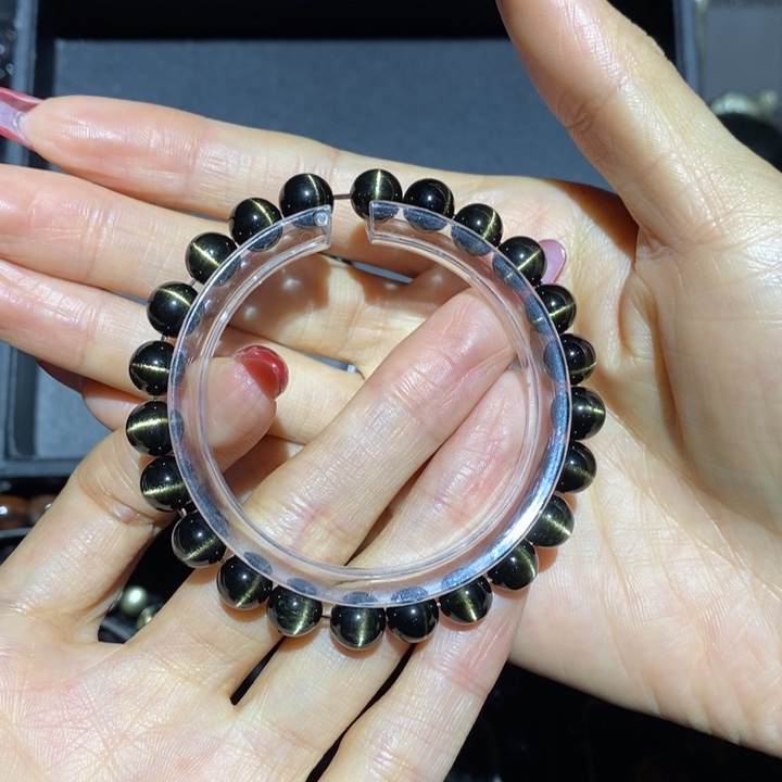 黑曜岩手链未镶嵌t**l