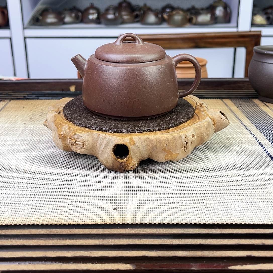 紫砂茶壶宜兴紫砂老紫泥180c c