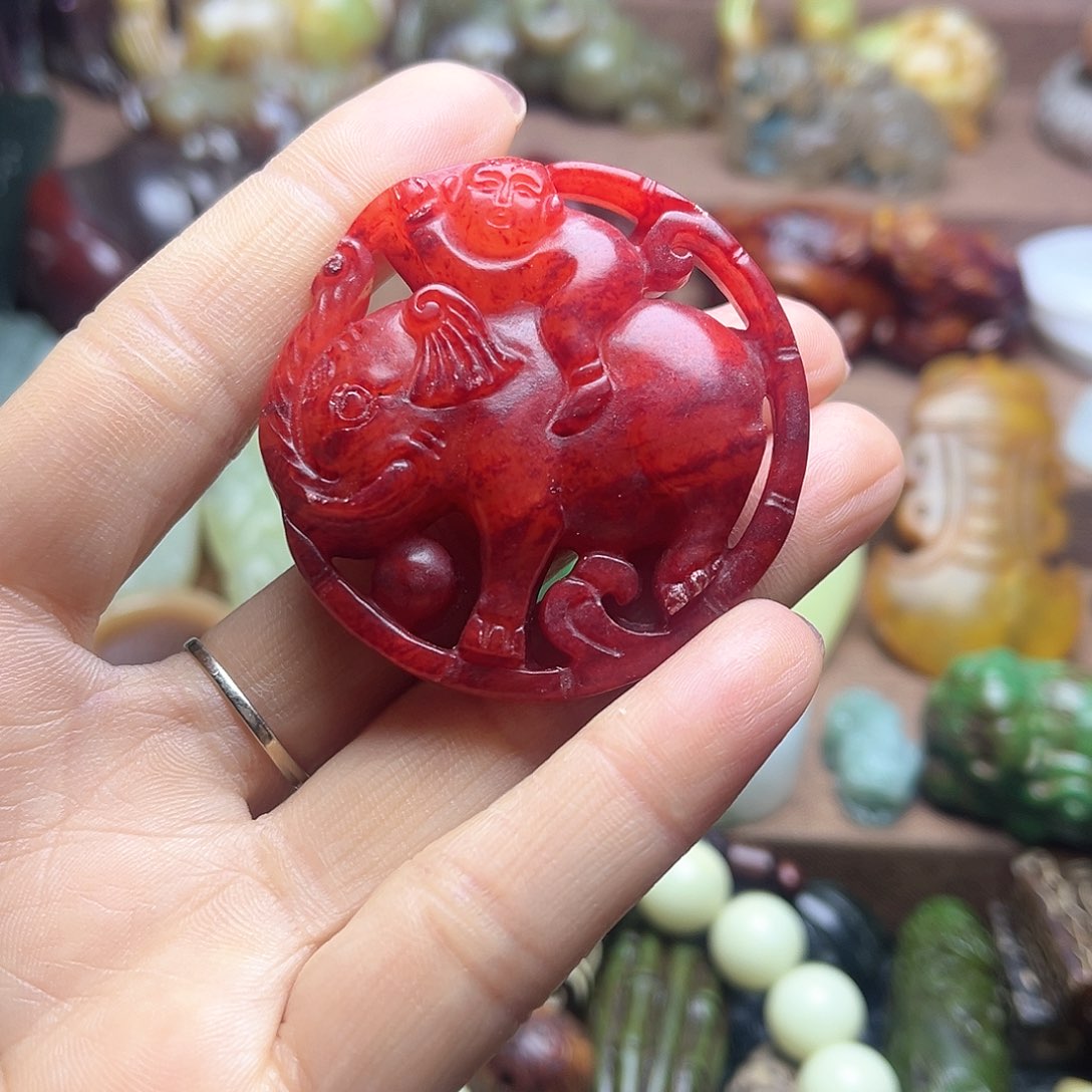 白玉菩提吊坠78。。