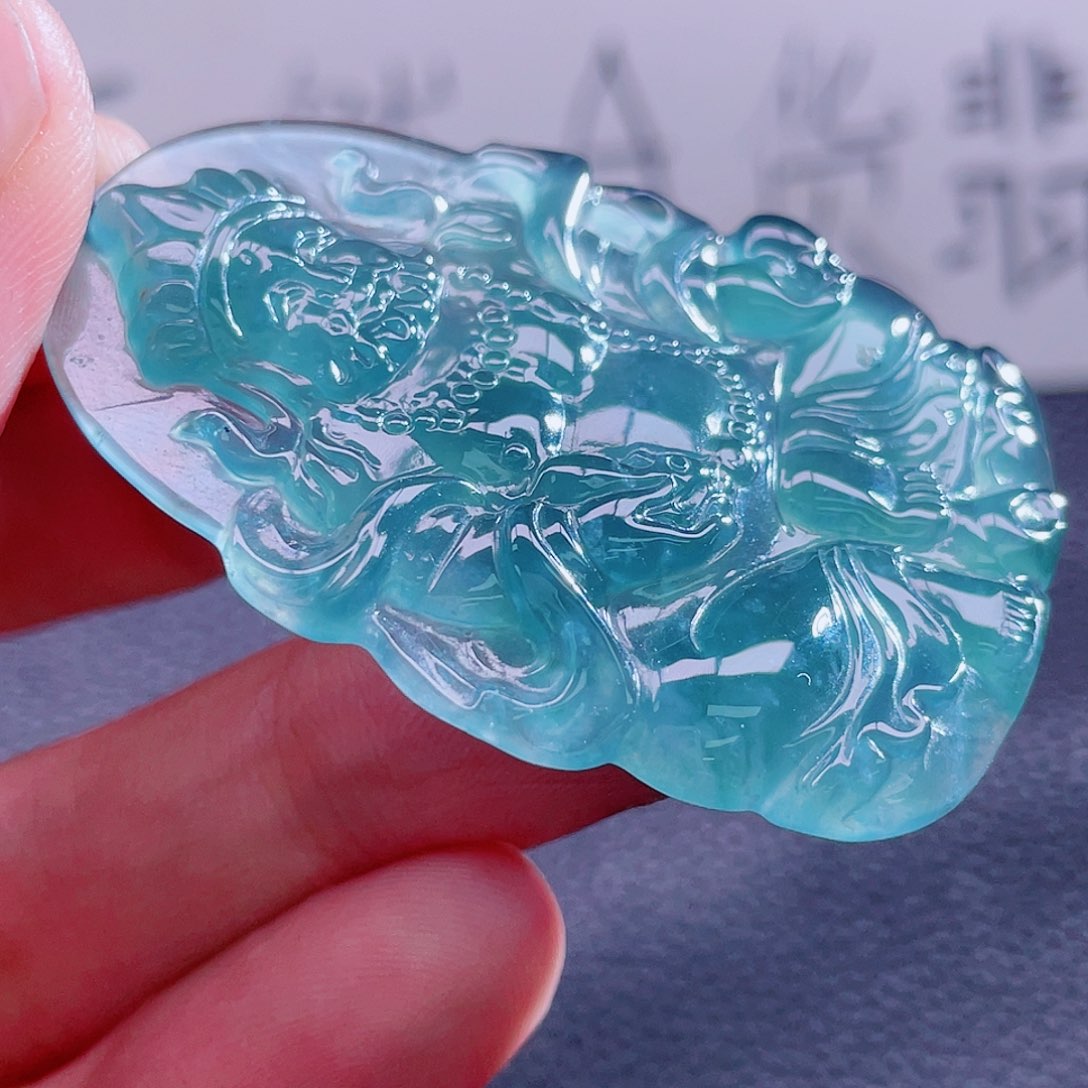 翡翠未镶嵌颈饰88888888