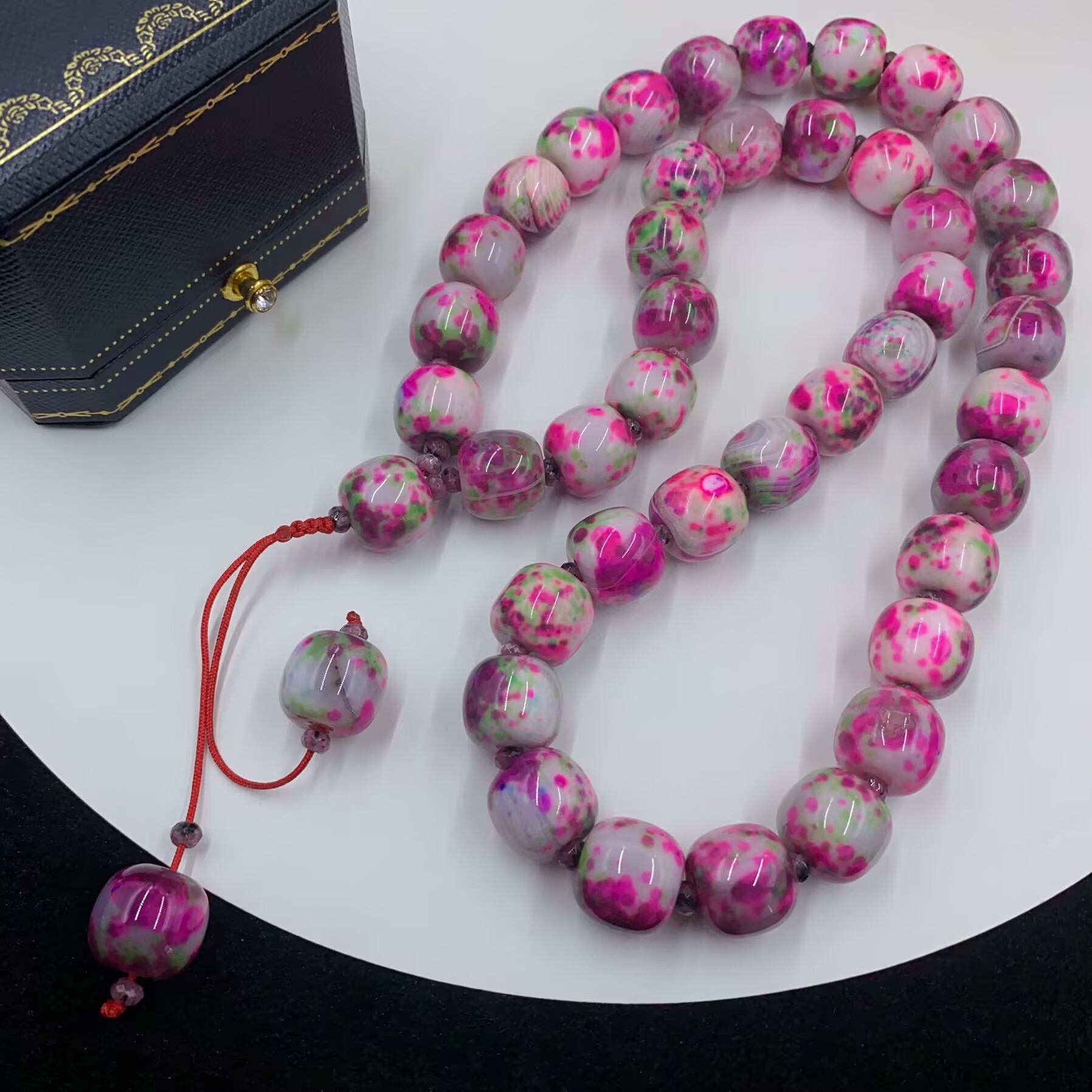 4882  雪 山 重  楼项链多样性发货