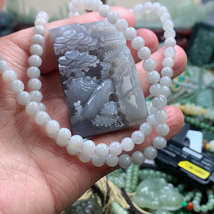 未镶嵌和田玉挂件随****)