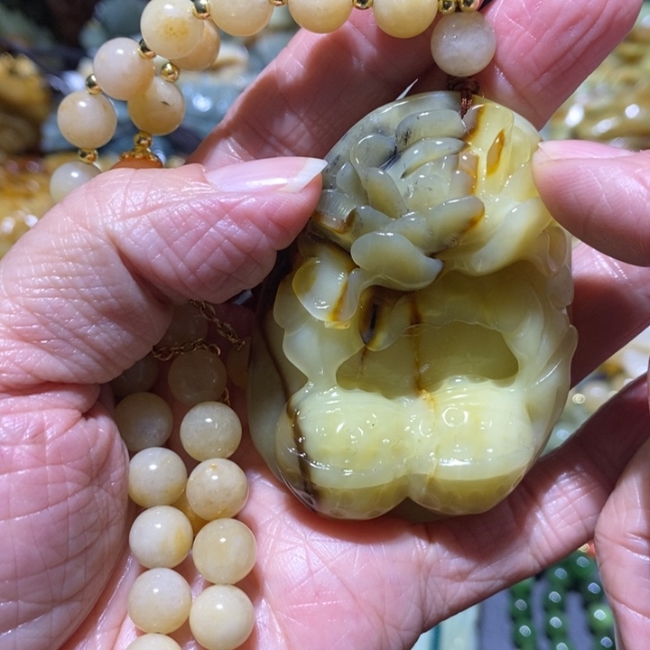 岫玉岫玉吊坠未镶嵌