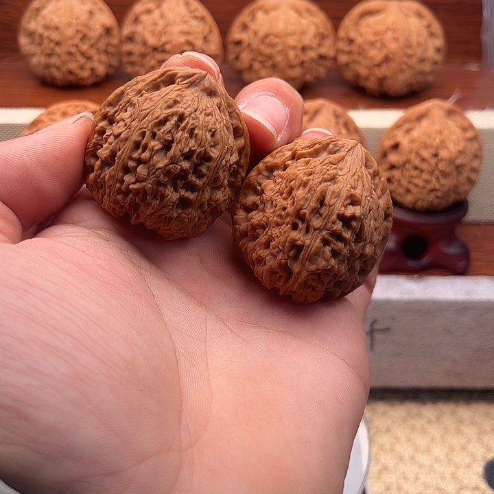 文玩核桃把件38南疆石