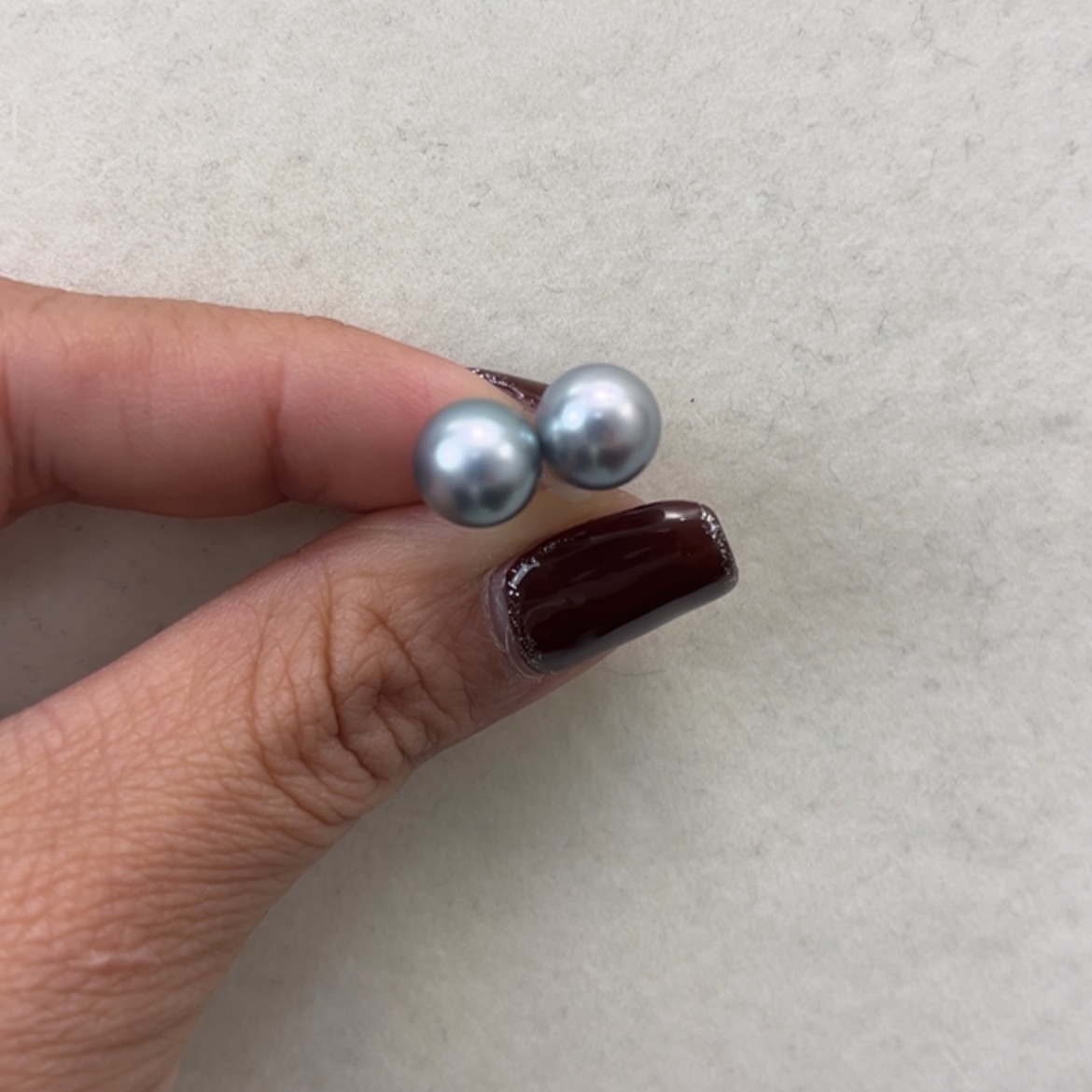 【闪购商品】海水珍珠耳饰18K金镶嵌