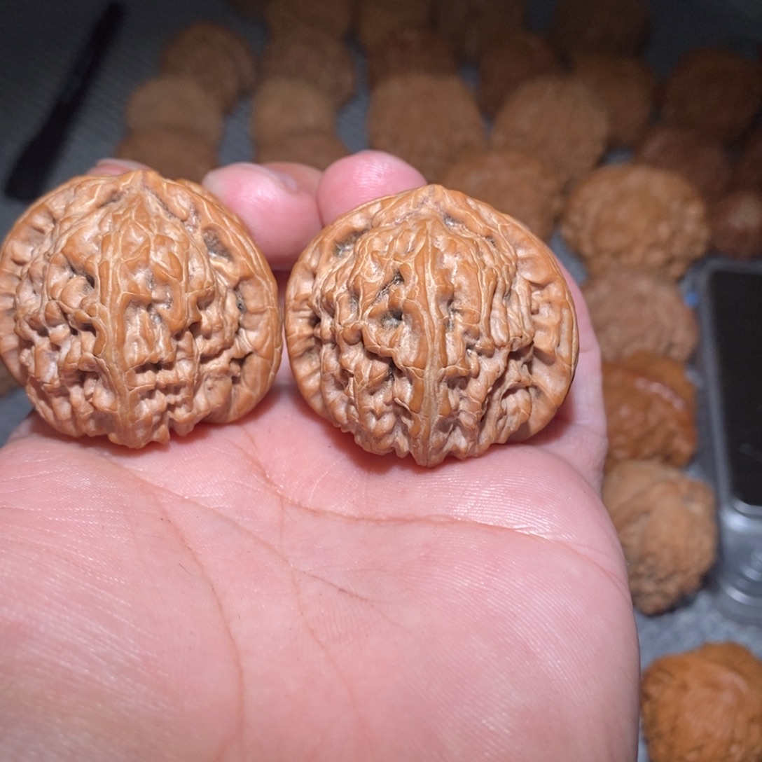 舰***吊坠桃核白狮子。    