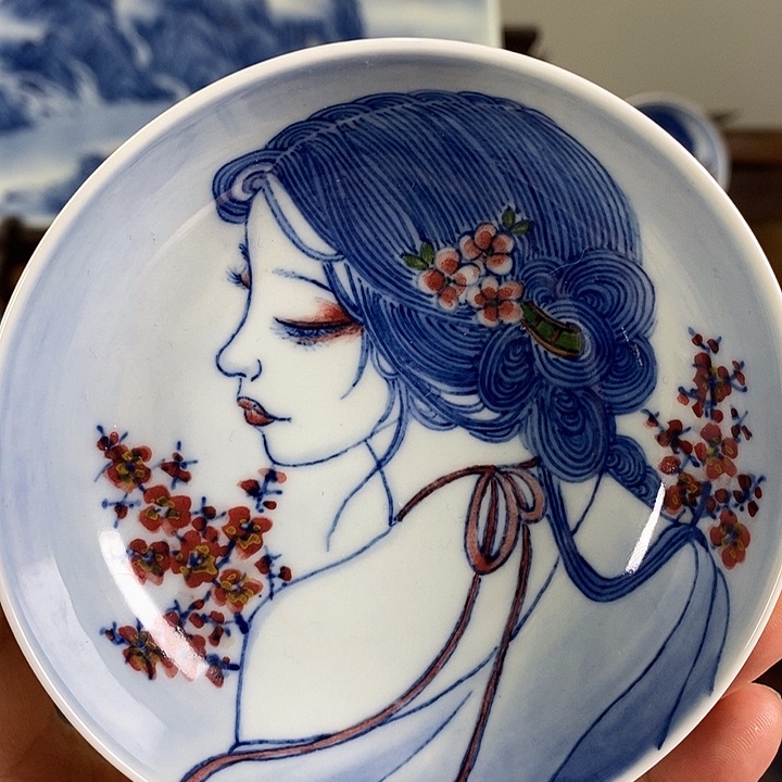 杯景德镇手工手绘陶瓷，高亮兴老师作品