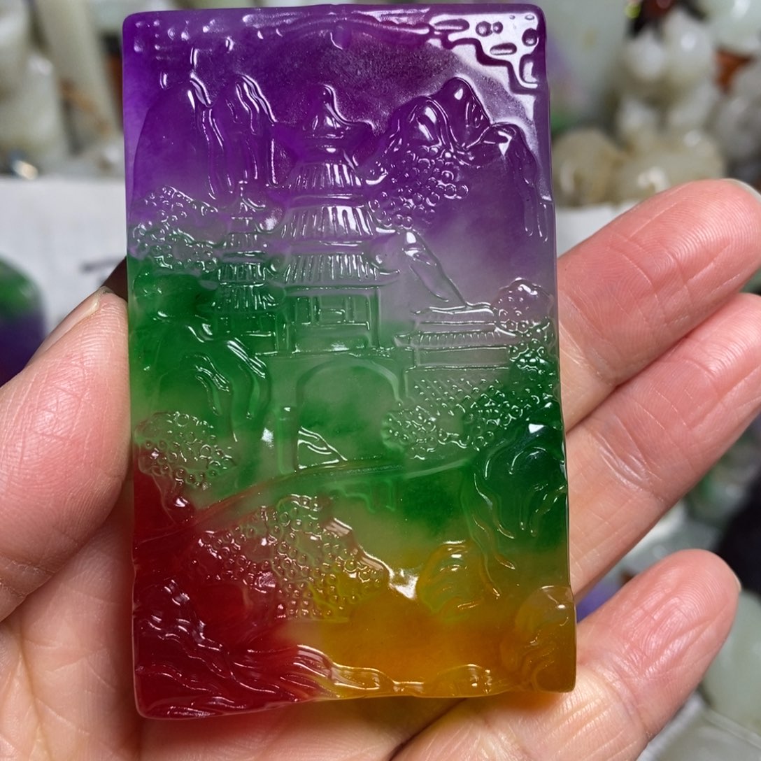 专***！和田玉（糖玉）未镶嵌颈饰