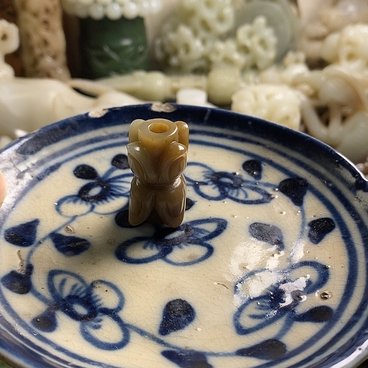 工艺品瓷盘内挂坠