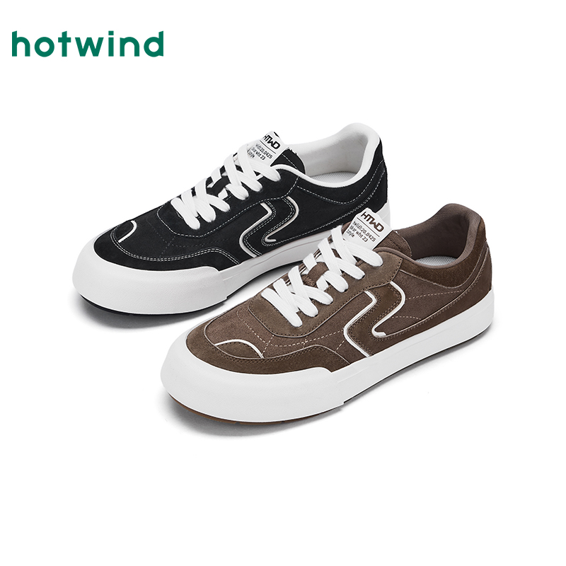 热风2025年秋季新款男士时尚休闲鞋H14M25V15