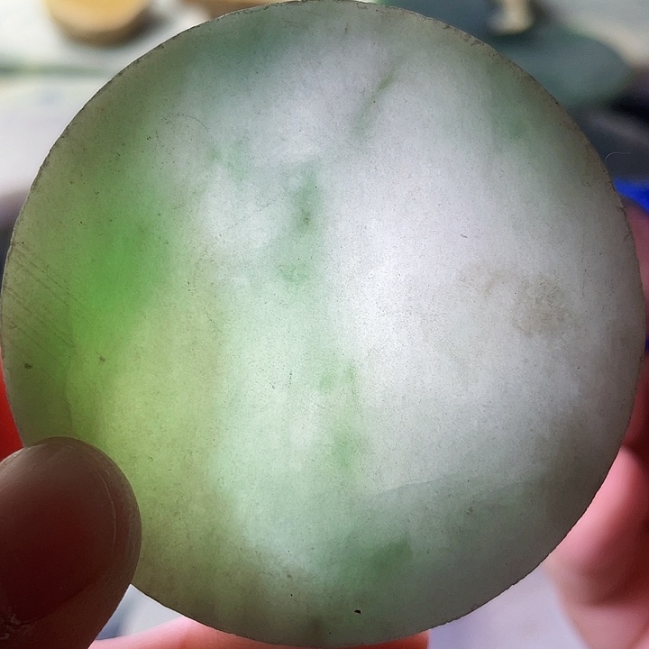 翡翠颈饰未镶嵌毛料79