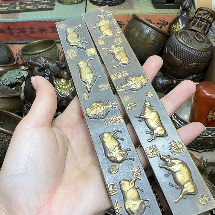 铜材质文玩客厅家具摆件