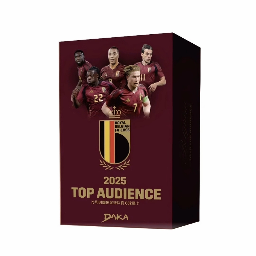 24-25 daka 比利时 队盒 top audience 盲盒（默认代拆）