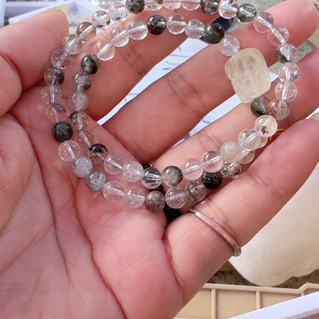 多圈幽灵设计款手串好看