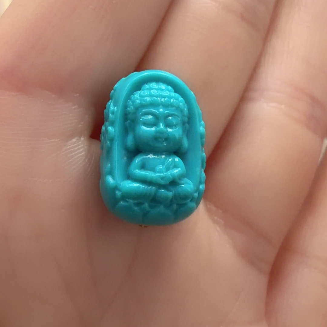 绿松石未镶嵌颈饰