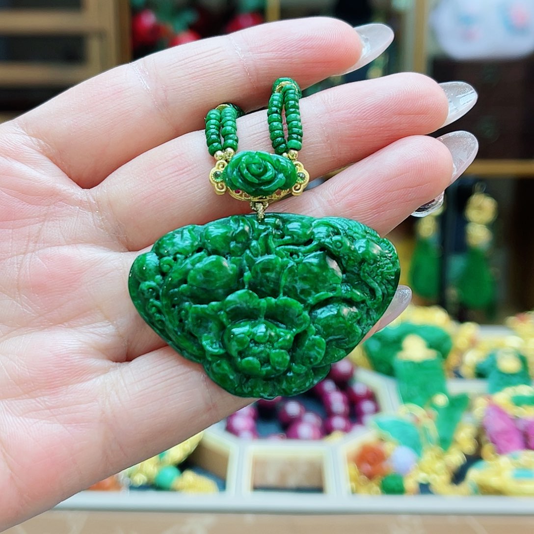 颈饰合金翡翠48小时鉴赏期