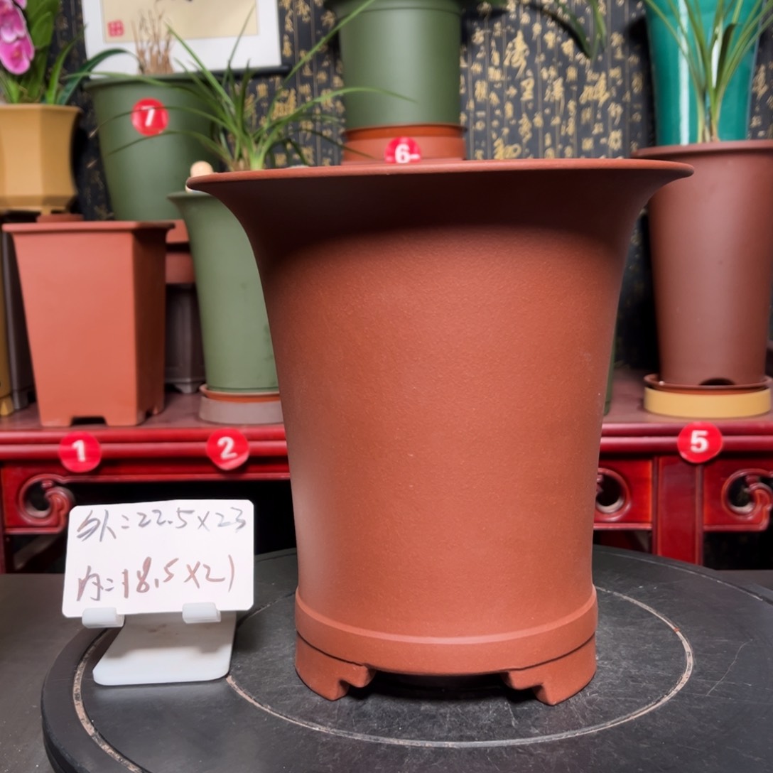 紫砂花盆紫砂花盆