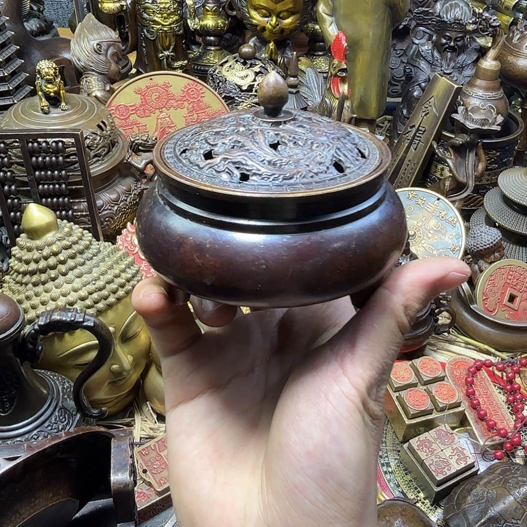 三木精品铜器摆件