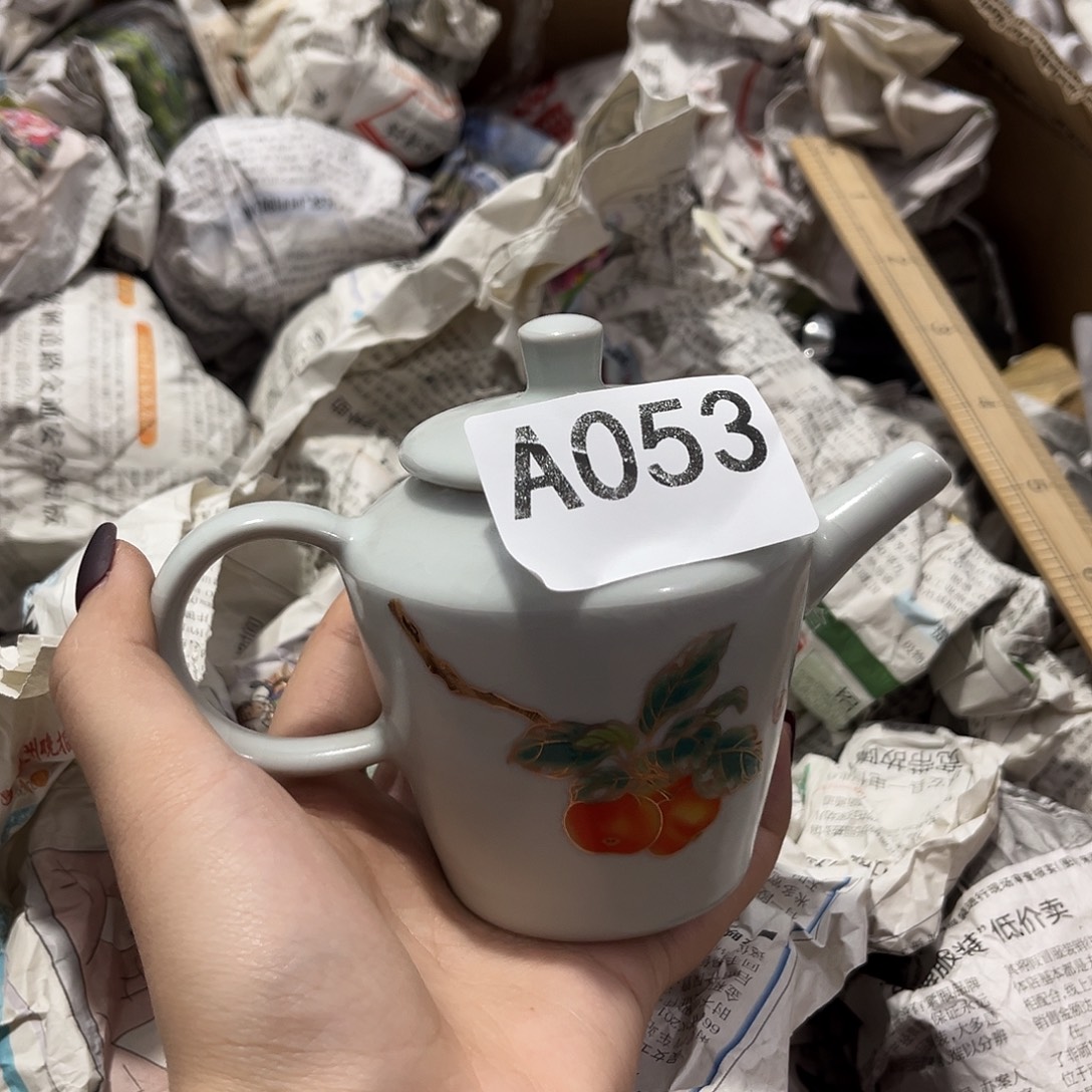 蛋***妈瓷片茶摆件工艺品摆件666