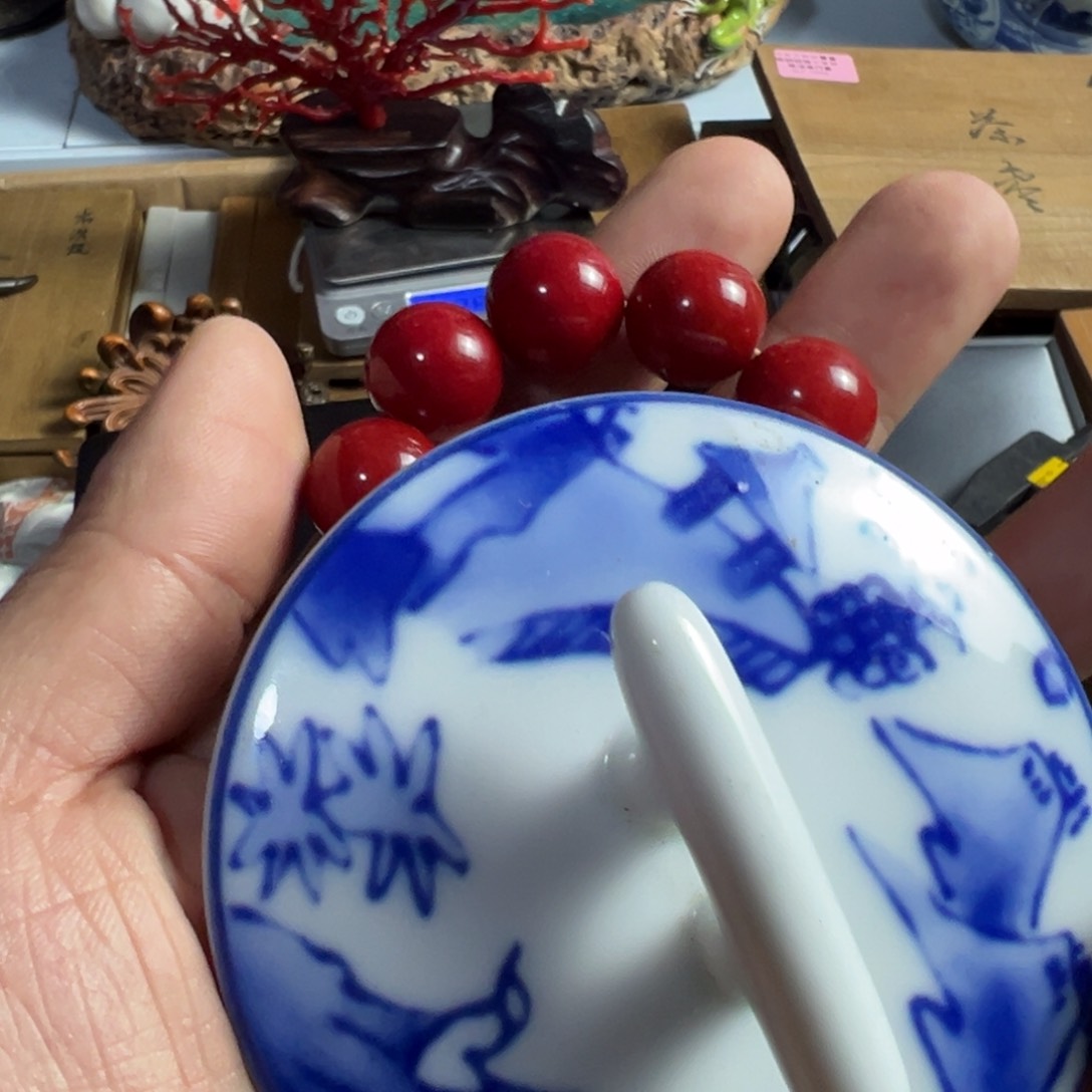 紫砂茶碗我家粉丝真好看啊