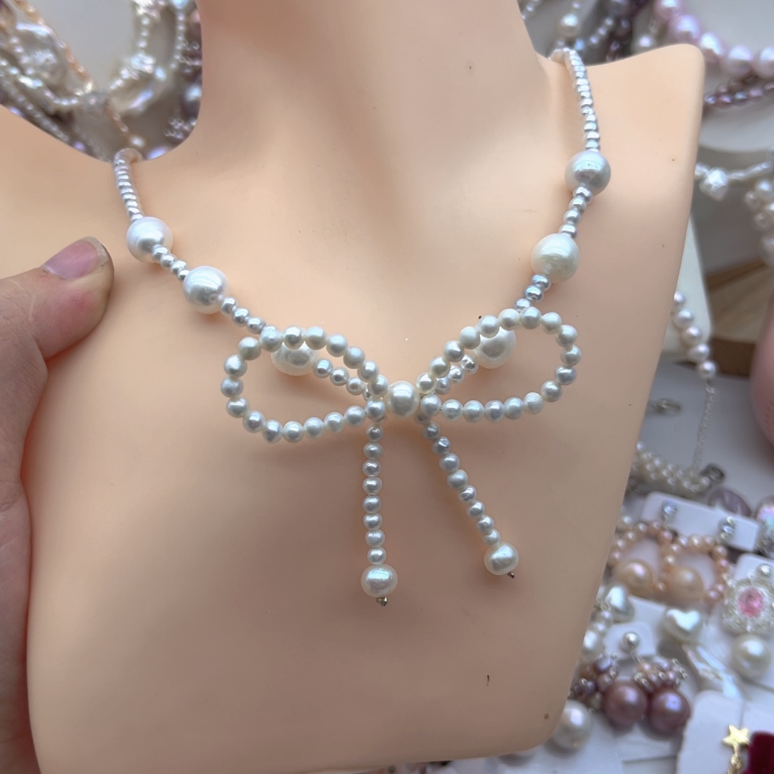 未镶嵌淡水珍珠颈饰