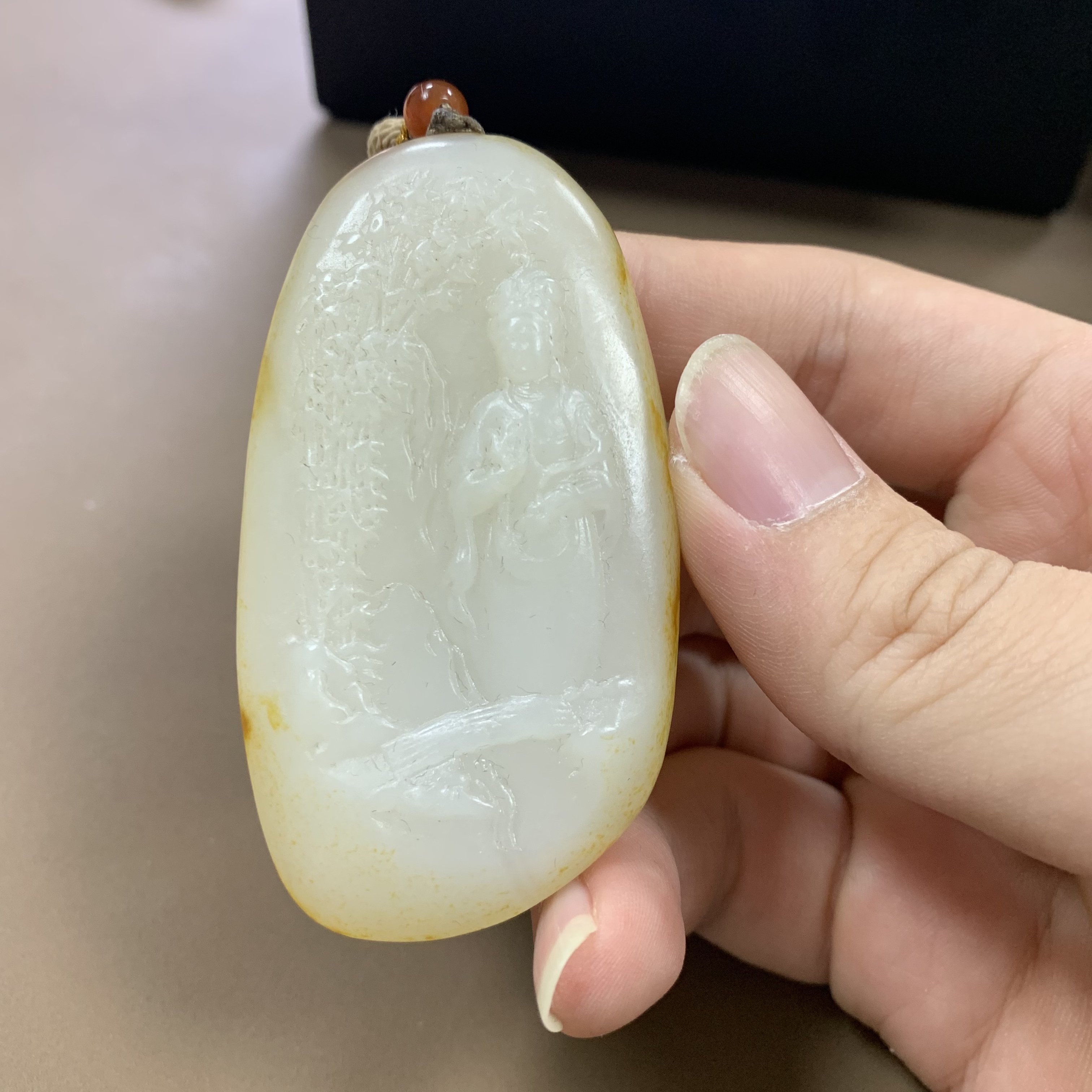 和田玉颈饰未镶嵌2.24 Y