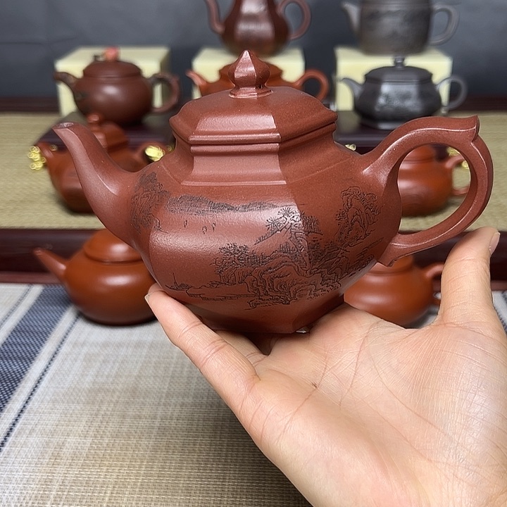 紫砂茶壶老*衲紫砂壶的制作