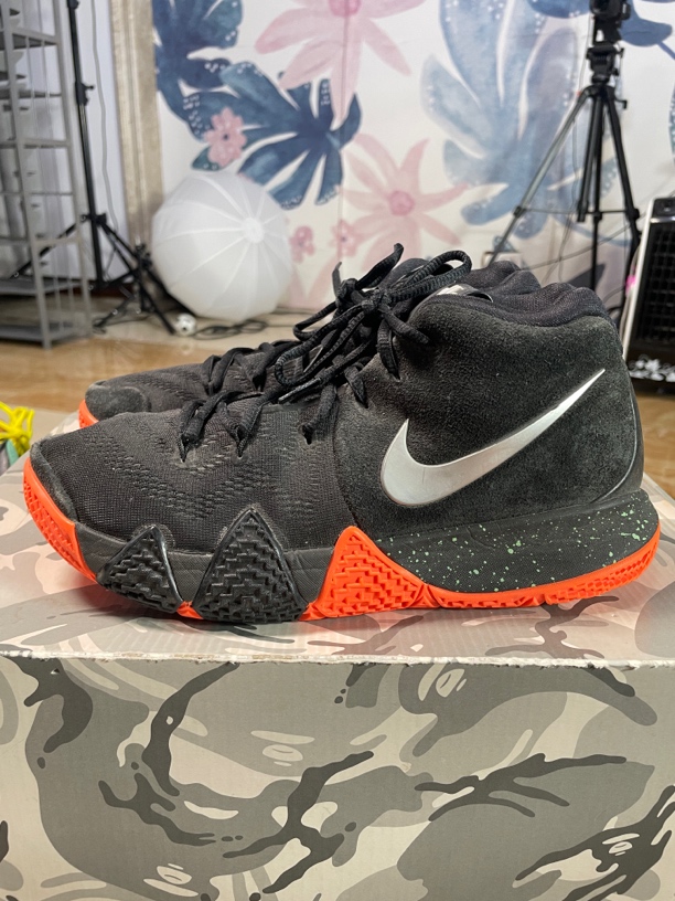 90新 maje 41码260/Kyrie 4 欧文4 zoom 缓震防滑 实战篮球鞋