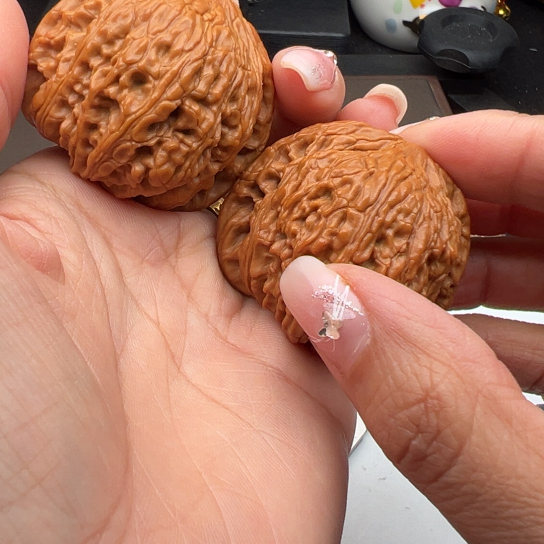 文玩核桃把件泥鳅45