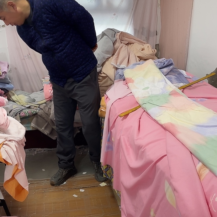 莫代尔纤维长绒棉米色太阳花4.3米