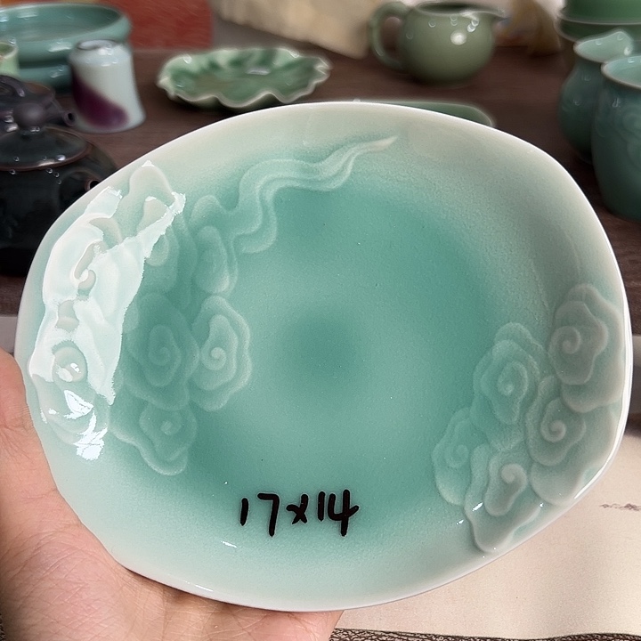 小米茶器龙泉青瓷