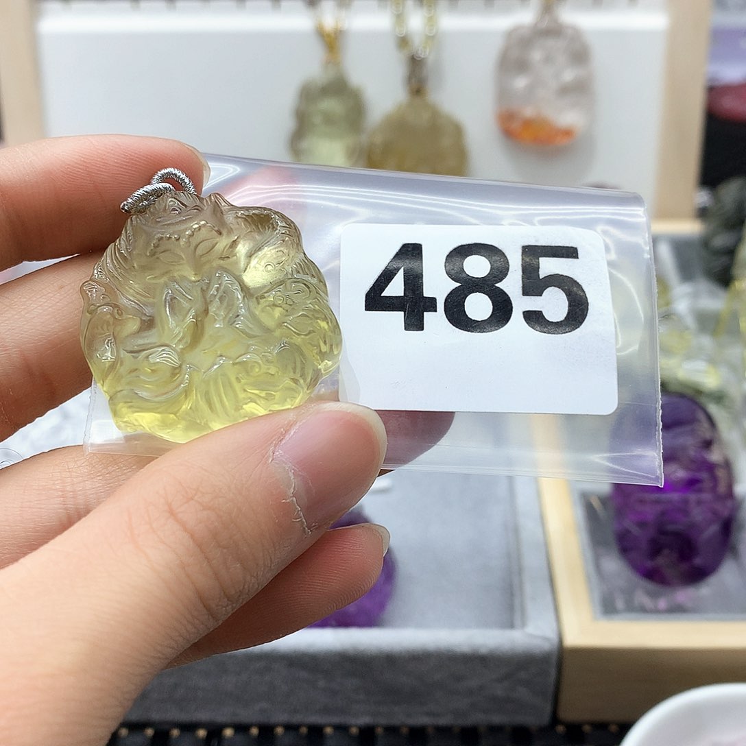 水晶颈饰未镶嵌挂件