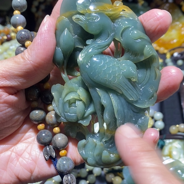 岫玉岫玉吊坠未镶嵌