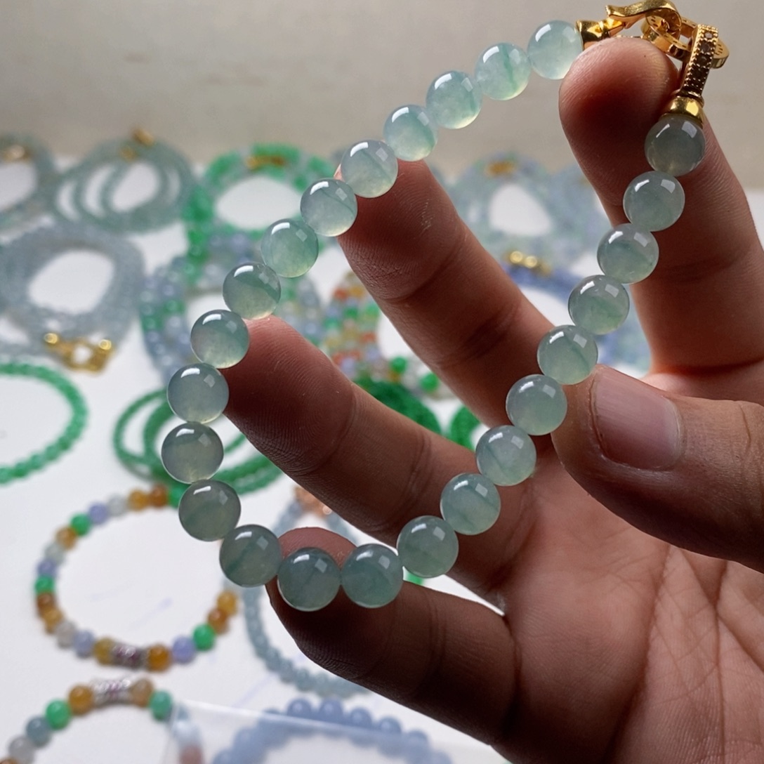 定制翡翠未镶嵌缅甸翡翠a货卡7.5