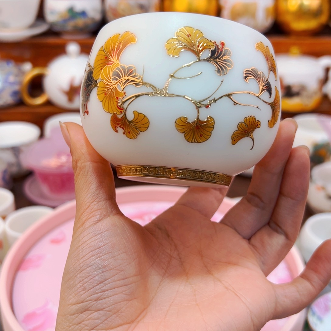 高端大气上档次陶瓷茶具