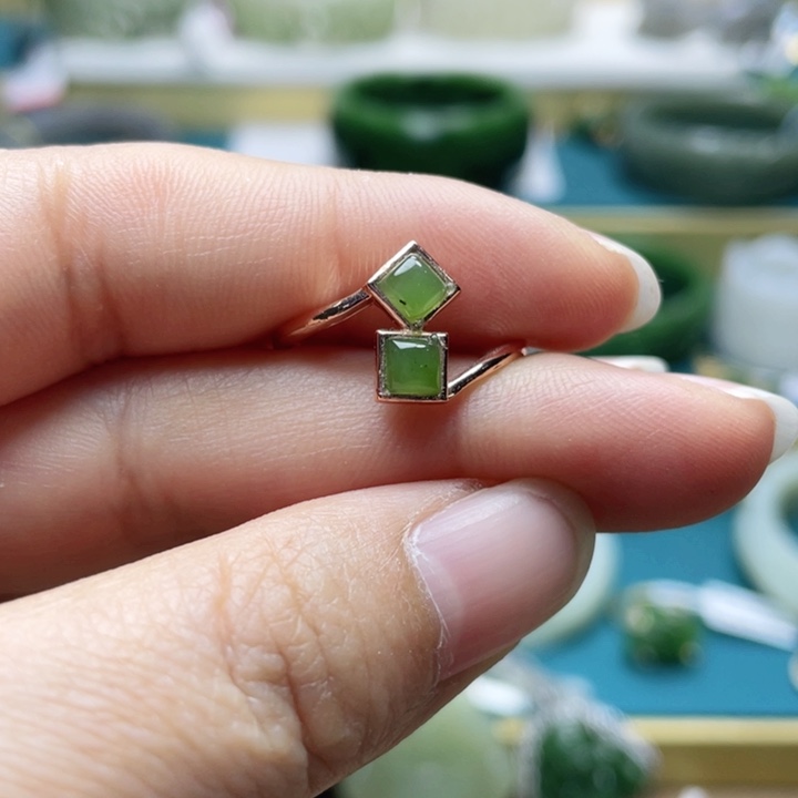 和田玉戒指未镶嵌