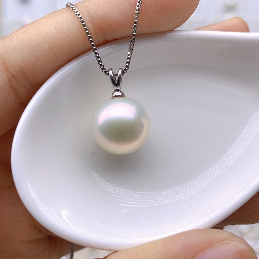 淡水珍珠未镶嵌吊坠(赠链)